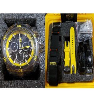 Invicta Reserve Men's Ltd Ed Blk LBL VENOM Swiss Chronograph Diver Watch #32943
